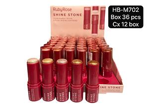 Ruby Rose Iluminador box 36 pçs