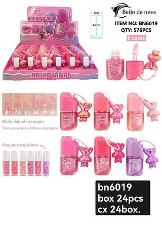 Beijo de neve Lip gloss box 24 pçs