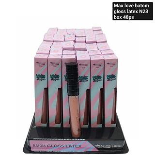 Max Love batom gloss latex n23 BOX 48PÇS