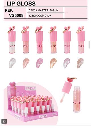 Yoyo Lip gloss box 24 pçs