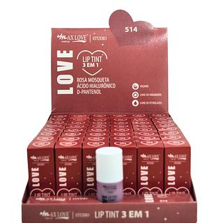 Box 48 Lip Tint Vegano 3 em 1 Cor 514 Max Love