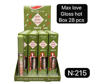 Max Love Gloss Hot box 28 pçs