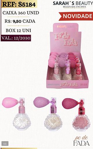 Sarah s beauty pode e fada box 12 pc