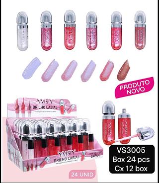 yvisiy lip gloss box 24 pç