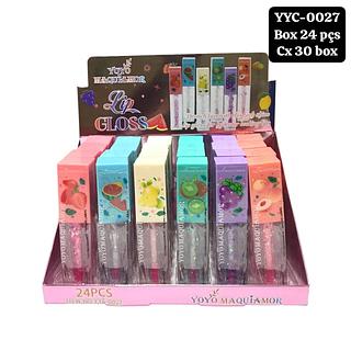 yoyo lip gloss box 24 pç