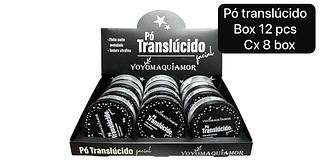 Yoyo Pó Translucido box 12 pçs