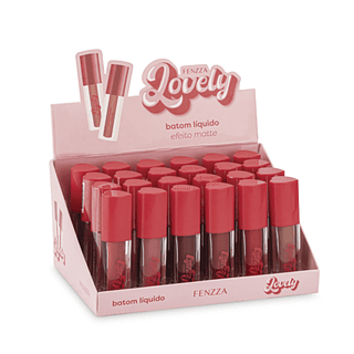 Batom Líquido Lovely C/24 - Fenzza (FZ20089)