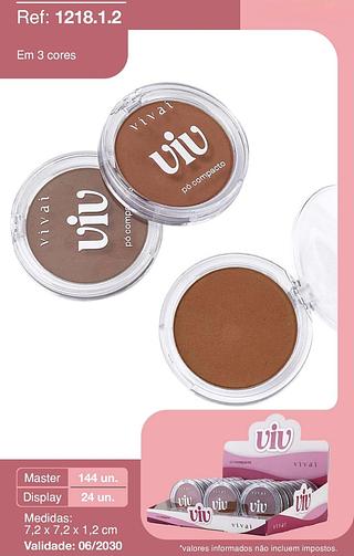 Vivai Pó Compacto box 24 pçs