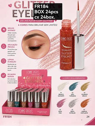 femme paris delineador box 24 pç