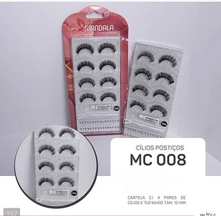 Mandala Cilios Postiço box 12 pçs