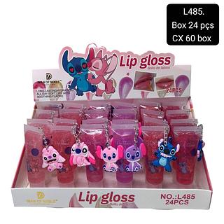 lip gloss lilo stitch box 24 pç