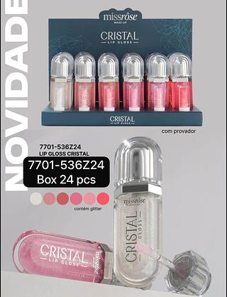 MISS ROSE LIP GLOSS BOX 24 PÇ