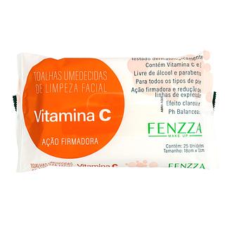 Fenzza Lenço Demaquilante com Vitamina C e E