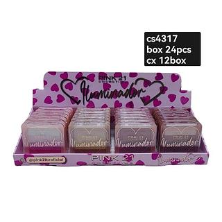 pink 21 iluminador box/24pçs
