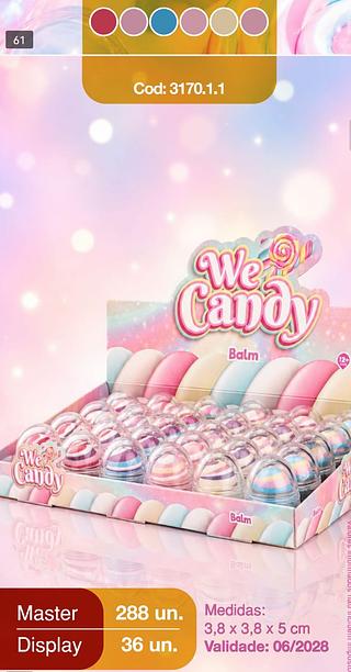 Vivai Lip balm box 36 pc