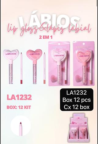 Labranche Lip Gloss e Lapis Labial box 12 pçs