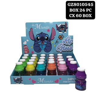 lip gloss lilo stitch box 24 pç