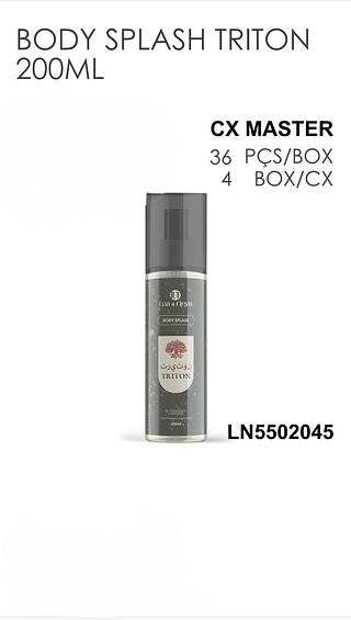 lua e neve body splash cx 48 pç