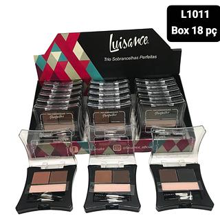 luisance sombra de sombrancelha box 24 pç