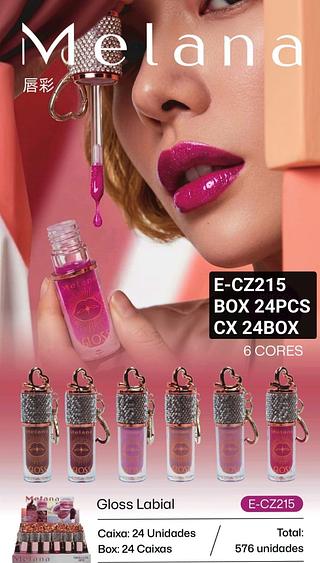 Melana Lip gloss box 24 pçs