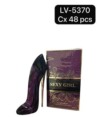 Perfume Sexy girl Sparkle cx 48 pçs