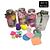 kit pote de esponjas box 12 pç