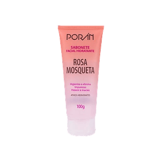 PORAN SABONETE FACIAL HIDRATANTE ROSA MOSQUETA BOX 24PÇS
