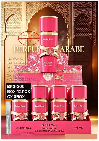 bobbi rara perfume box 12 pç