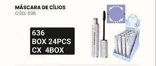 Mia make mascara de cílios box 24 pçs