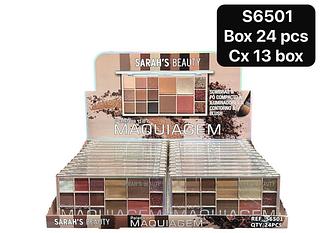 DERMA CHEM PALETA DE SOMBRA BOX 24 PÇ