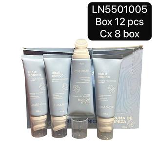 Lua&Neve Espuma facial hialuronico box 12 pçs