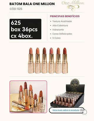Mia make batom bala box 36 pc