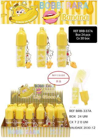 boobi rara lip gloss banana box 24 pç