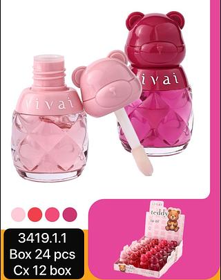 VIVAI LIP GLOSS URSO BOX 24 PÇ