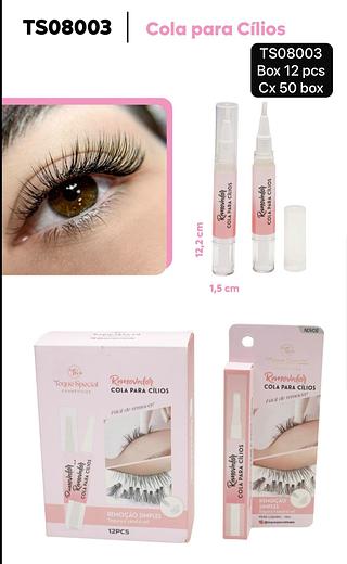 Toque Special Removedor de Cola para Cilios box 12 pçs