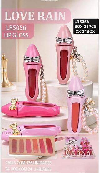 LOVE RAIN LIP GLOSS BOX / 24PÇS