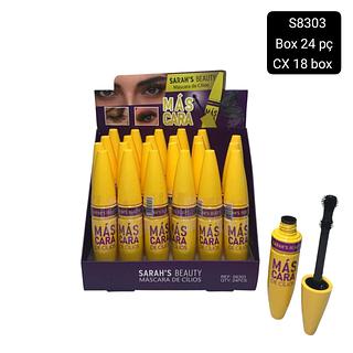 SARAHS BEAUTY MASCARA DE CILIOS BOX 24 PÇ