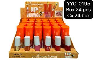 Yoyo Maquiamor Lip Gloss Volumoso box 24 pçs