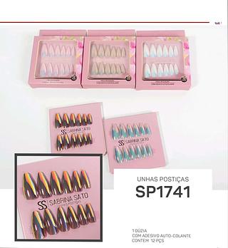 Sabrina sato unhas box 12 pc