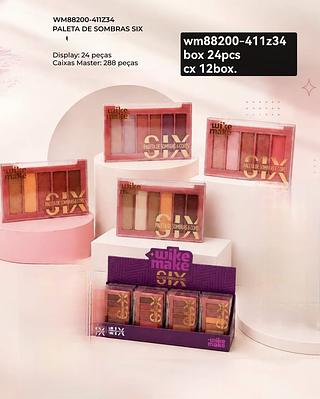 Wike make paleta de sombras box 24 pçs