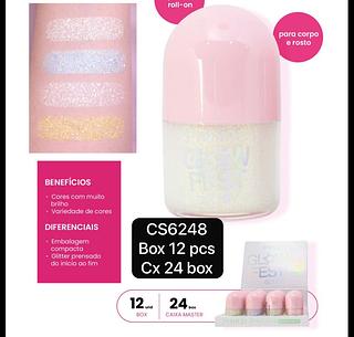 Pink 21 Glitter box 12 pçs