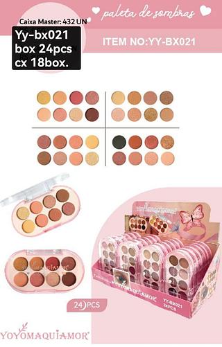 YOYO PALETA DE SOMBRA BOX 24 PÇ