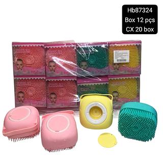 pink 21 esponja facial box 12 pç