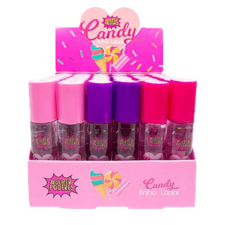 Super Poderes Brilho Labial Candy