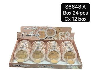 Sarah's Beauty Po Compacto box 24 pçs