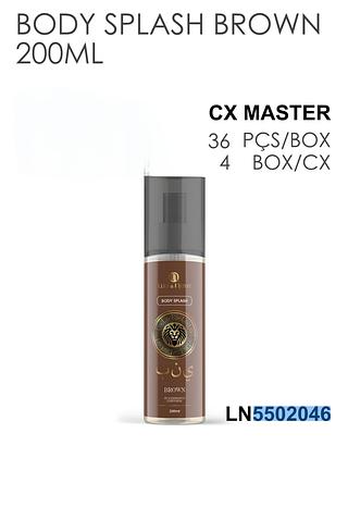 Lua e neve body Splash cx 36 pc