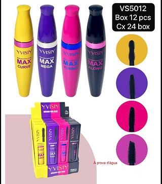 yvisiy mascara de cilios box 12 pç