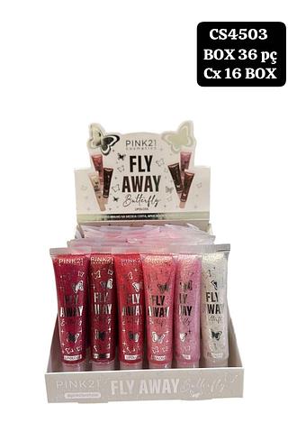 pink21 lip gloss box 24 pç
