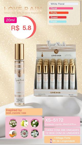 Love rain perfume box 24 pçs