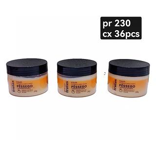 poran esfoliante pessego e karite corpo e rosto BOX 24PÇS